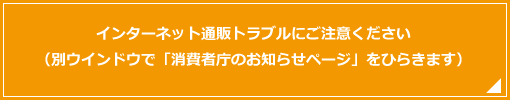 インターネットトラブルに関する消費者庁のお知らせ