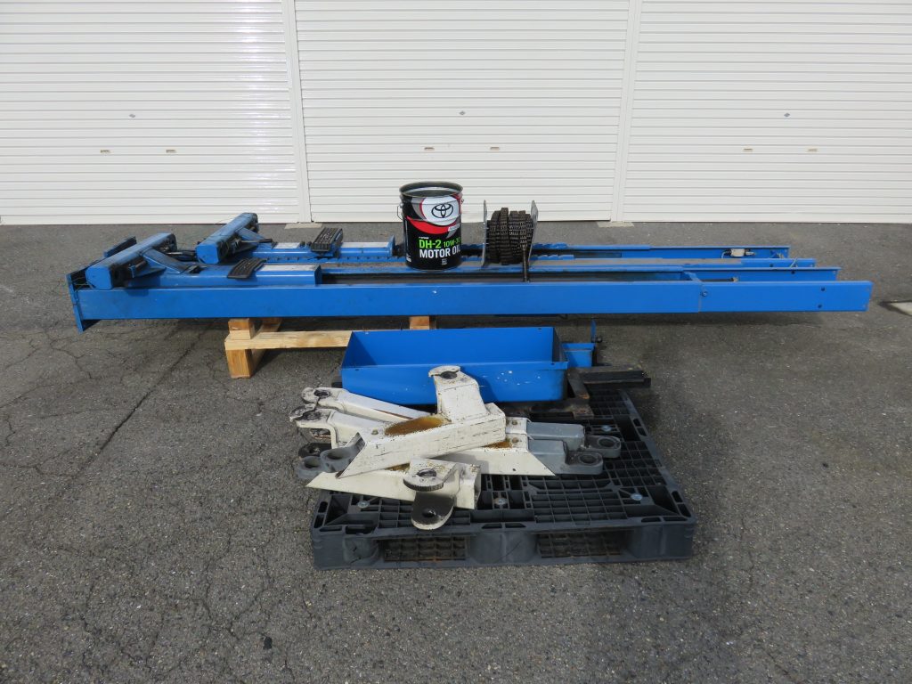 WOSA30-N33　ビシャモン 門型２柱リフト3.0ton　オフセット/洗車対応タイプの画像